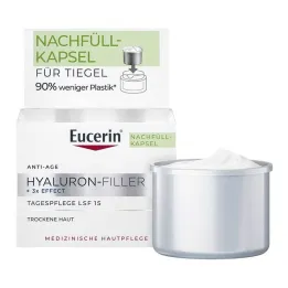 Eucerin Hyaluron-Filler nappali krém száraz bőrre LSF 15, 50 ml-rel