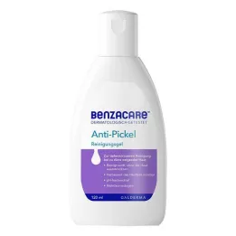 Benzacare pattanás elleni tisztító gél, 120 ml