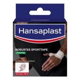 Hansaplast robusztus sportszalag 2,5 cmx10 m fehér, 1 db