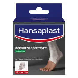 Hansaplast robusztus sportszalag 3,8 cmx10 m fehér, 1 db