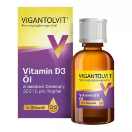 VIGANTOLVIT 500 NE/csepp D3 olaj, 10 ml