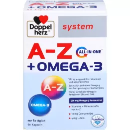 DOPPELHERZ A-Z+Omega-3 All-in-One rendszer kapszulák, 60 db