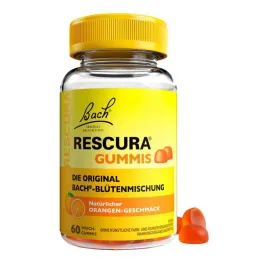 Bach Flowers Original Rescura Gummies Orange, 60 db