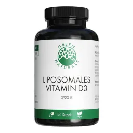 Green Naturals D3 vitamin liposzómás nagy dózisú kapszula, 120 db