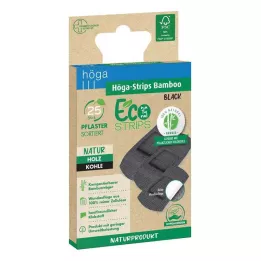 HÖGA-STRIPS Bambuszfekete válogatás Eco natural, 25 db