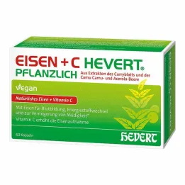 Iron + C Hevert növényi kapszula, 60 db