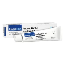 Linola sept antiszeptikus bőrkrém kliokinollal, 50 g