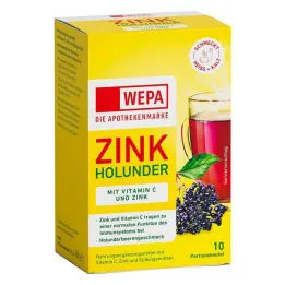 Wepa cink bodza + C vitamin + cink cukormentes por, 10x10 g