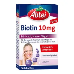 Abbey Biotin 10 mg tabletta, 30 db