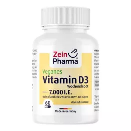 VEGANE D3-vitamin 7000 NE heti depó kapszula, 60 db