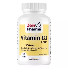 VITAMIN B3 FORTE Niacin 500 mg kapszula, 90 db