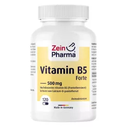 VITAMIN B5 PANTOTHENSÄURE 500 mg-os kapszula, 120 db