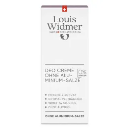 Widmer alumínium nélküli dezodor krém, illatmentes, 40 ml