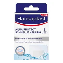 Hansaplast Aqua Protect tapaszok, gyors gyógyulás, 8 db
