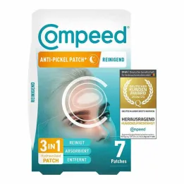 Compeed pattanásgátló tapasz tisztító, 7 db