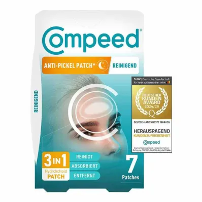 Compeed pattanásgátló tapasz tisztító, 7 db