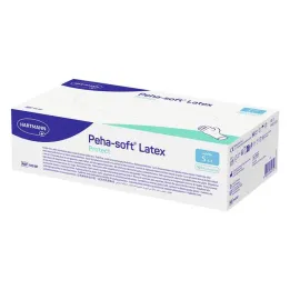 Peha-Soft Latex Protect eldobható vizsgálókesztyű nem steril pf S, 100 db