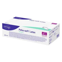 Peha-Soft Latex Protect eldobható vizsgálókesztyű nem steril pf XL, 100 db