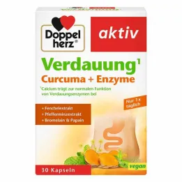 Doppelherz Digestion Curcuma + Enzim kapszula, 30 db