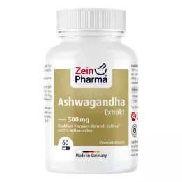 ASHWAGANDHA EXTRAKT 500 mg-os kapszula, 60 db