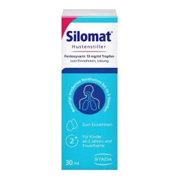 Silomat köhögéscsillapító pentoxiverin 19 mg/ml csepp, 30 ml