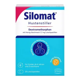 Silomat köhögéscsillapító dextrometorfán méz ízű, 20 db