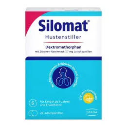 Silomat köhögéscsillapító DMP citromos pasztilla, 20 db