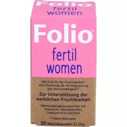 FOLIO termékeny női lágy kapszula, 30 db