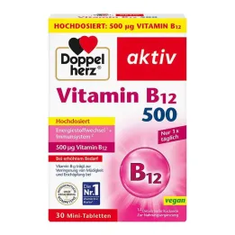 Doppelherz Vitamin B12 500 tabletta, 30 db