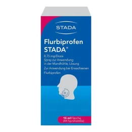 Flurbiprofen STADA 8,75 mg / adag Spray Anw. Oral, 15 ml
