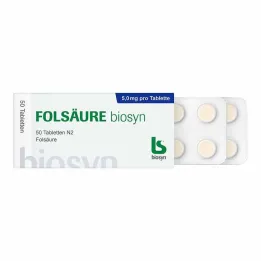 Folsav Biosyn tabletta, 50 db