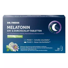DR.THEISS Melatonin &amp; altató tablettákhoz, 30 db