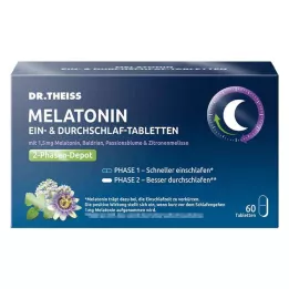 DR.THEISS Melatonin &amp; altató tablettákhoz, 60 db