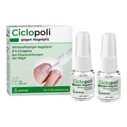 Ciclopoli körömgomba ellen, 2X6,6 ml