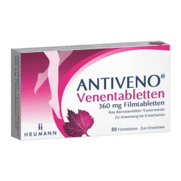 ANTIVENO Vénás tabletta 360 mg filmtabletta, 30 db