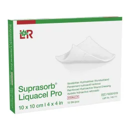 Suprasorb Liquacel Pro 10x10 cm borogatás, 10 db