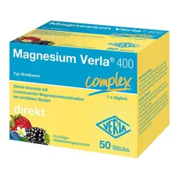 Magnesium Verla 400 Wild Berry Direct Granules, 50 db