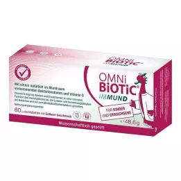 OMNI Biotikus immund szopás tabletták 60 órás rombusz, 60 óra