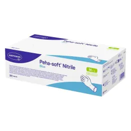 Peha-Soft nitril kék vizsgálókesztyű nem steril pf M, 150 db