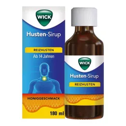 WICK Köhögés elleni szirup száraz köhögésre mézzel, 180 ml
