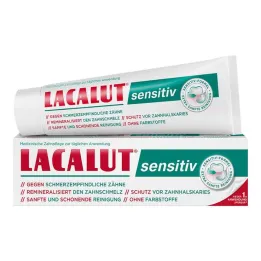 Lacalut érzékeny fogkrém, 75 ml