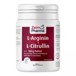 L-ARGININ &amp; L-CITRULLIN por, 180 g