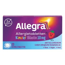 Allegra allergia tabletta gyerekek 10 mg olvadáspontú tabletta, 20 db