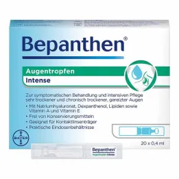 Bepanthen szemcsepp Intense EDO, 20x0,4 ml