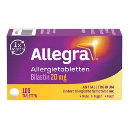 Allegra allergia tabletta 20 mg tabletta, 100 db