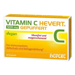 C-vitamin Hevert 500 mg pufferolt kapszula, 60 db