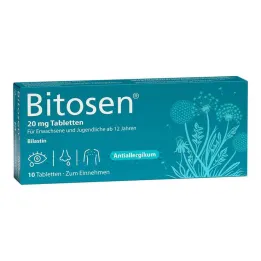 Bitosen 20 mg tabletta, 10 db