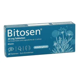 Bitosen 20 mg tabletta, 20 db