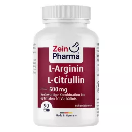 L-ARGININ &amp; L-CITRULLIN 500 mg-os kapszula, 90 db