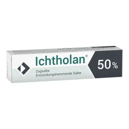 Ichtholan vonat kenőcs 50%, 25 g